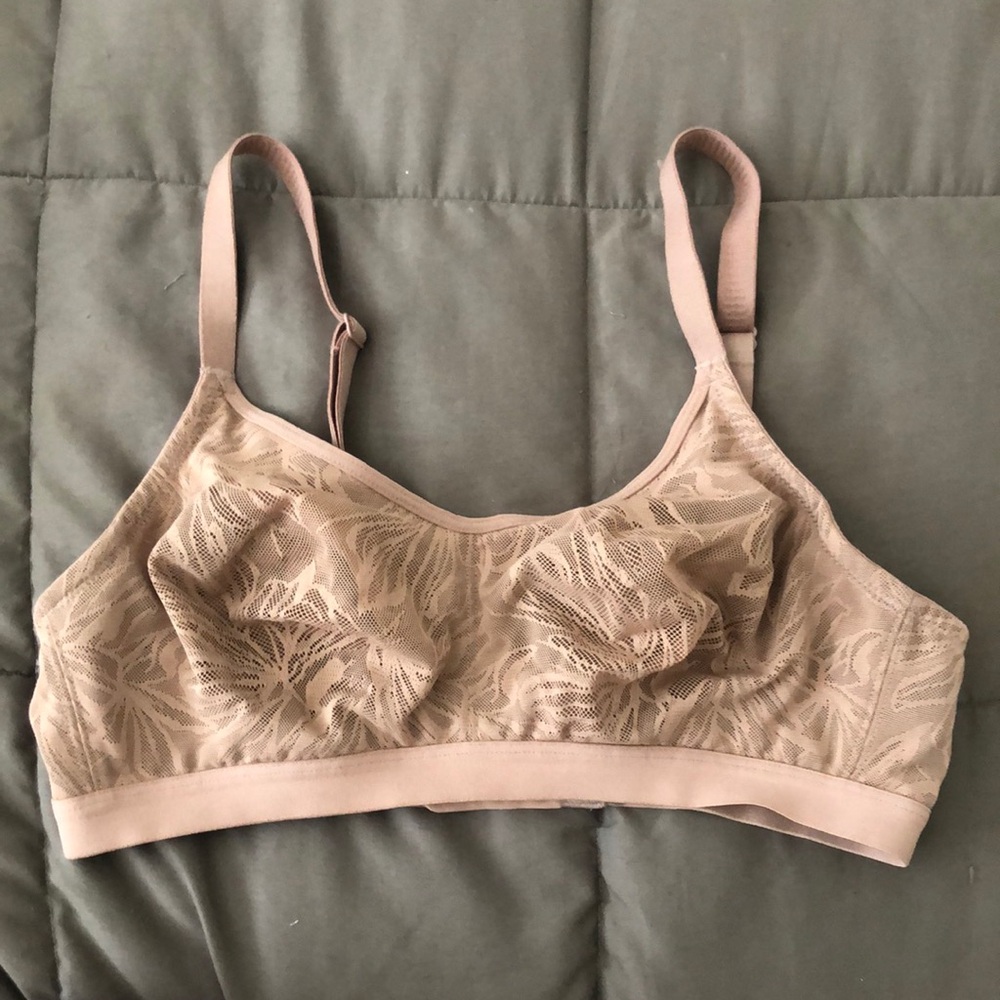 Understance Size 32D/DD Cate Wireless Smooth Lace Unpadded Bra (Eco)